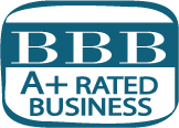 BBB A+ rated business icon